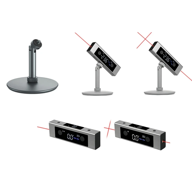 LI2 Laser Level Ruler 2 In 1 Laser Protractor Digital Inclinometer Angle Measure Type-C Charging