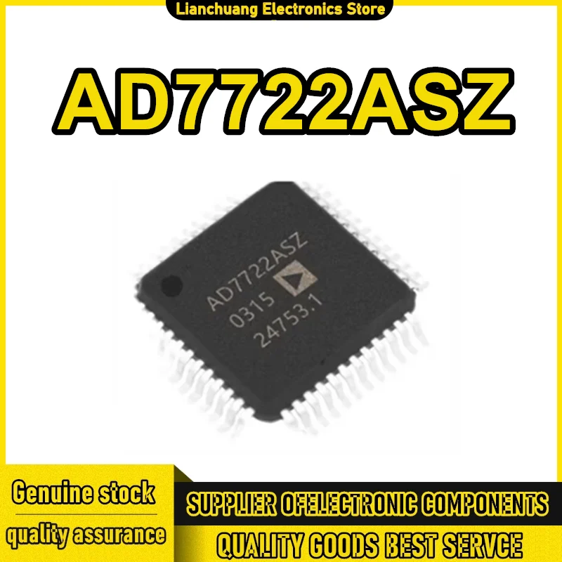 

AD7722 AD7722ASZ AD7722AS QFP-44 Чип цифро-аналогового преобразователя