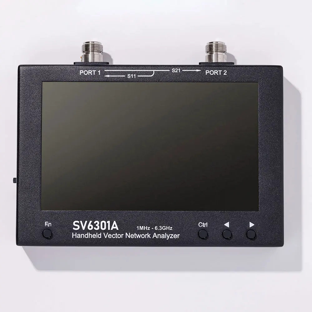 

HamGeek SV6301A 1MHz-6.3GHz Vector Network Analyzer Antenna Analyzer with 7" Capacitive Touch Screen