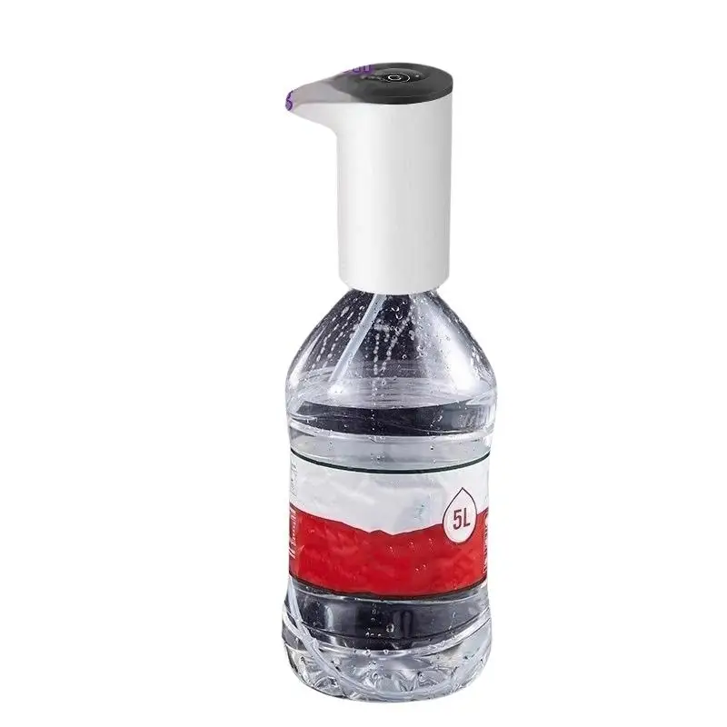 Portable High-Flow Electric Water Pump Low Power Consumption Fast Siphon Transfer for 5 Gallon Water Jugs Daily Use