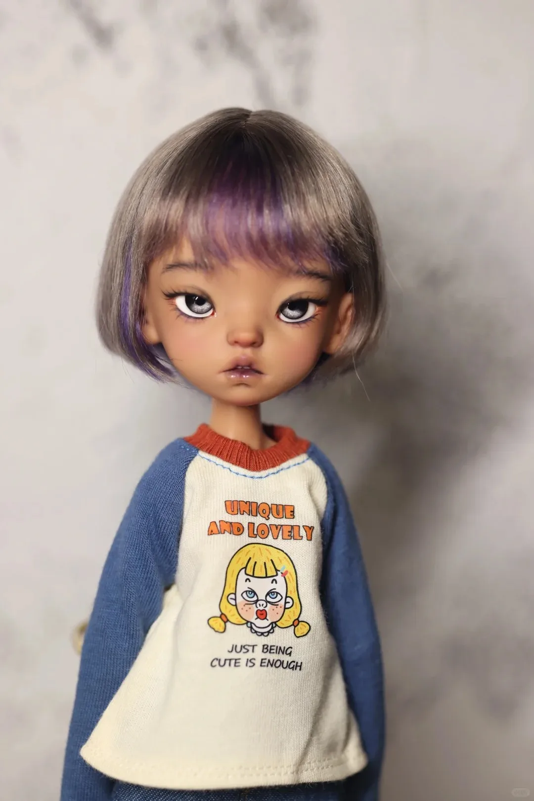 

New BJD doll 1/6-bailu large head series doll resin material DIY makeup doll model toy Multiple Free shipping from stock