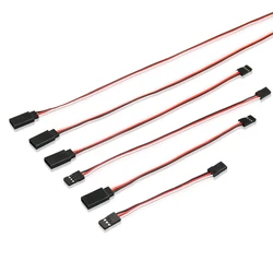 10 sztuk/partia 10CM 20CM 30CM 50CM RC przedłużacz męski do żeńskiego przewodu do JR Plug Servo samolot Quadcopter samochód ciężarówka zabawka