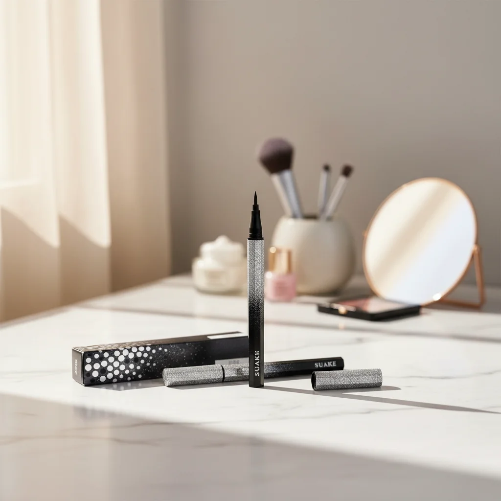 Starry Eyeliner Pen, Waterproof & Smudge-Proof,Quick-Dry,Long-Lasting,Matte Finish,Multi-Look Eye Makeup,Safe for All Skin Types
