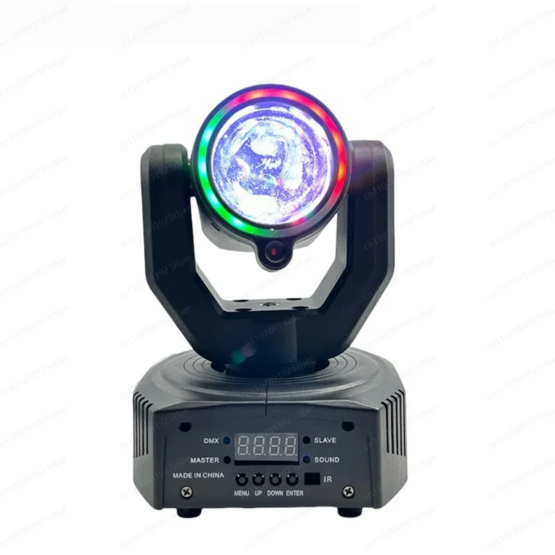 Mini Beam Laser Stage Lamp – Colorful Rotating Flash Lamp & Moving Head Light for KTV, Bar & Club