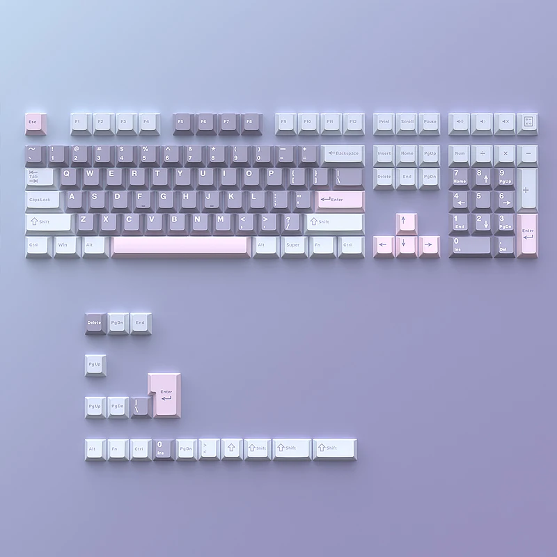 GMK Keycap Double Shot 126 Keys PBT Cherry Keycaps Mechanical Game Keyboard Wireless for MX Switch Key cap GMK67 GMK87 Keycaps ﻿