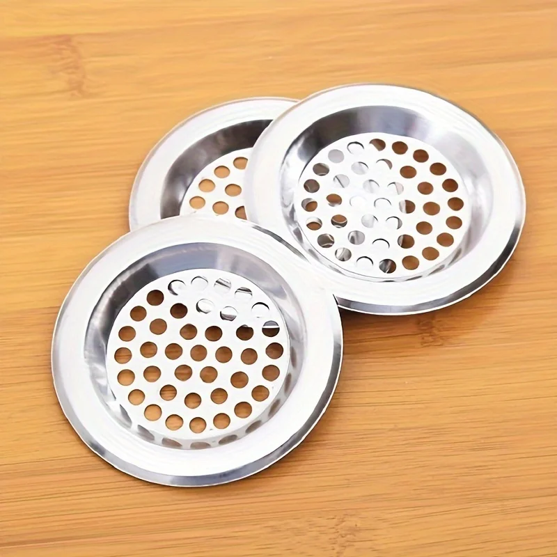 1pc Flush Floor Drain Filter, Kitchen Sink Stop, Bathtub Hair Catcher Stopper, Shower Drain Hole Filter, Kitchen Accessories