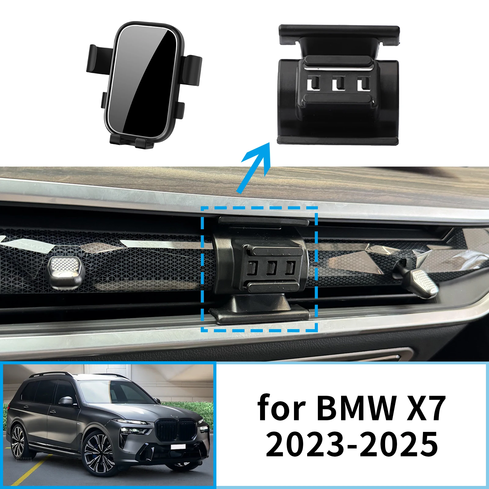 

for BMW X7 2023 2024 2025 GPS Bracket Navigation Stand Auto Accessories