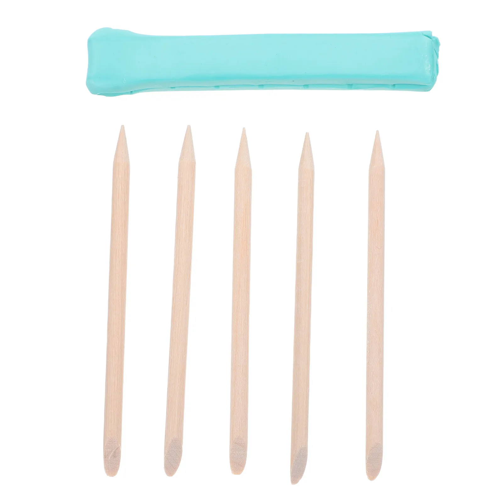 1Set Watch Repair Tools Kit DIY Cleaning Putty Wooden Sticks for Fast Grease Removal Watch Maintenance Universal Compatibility