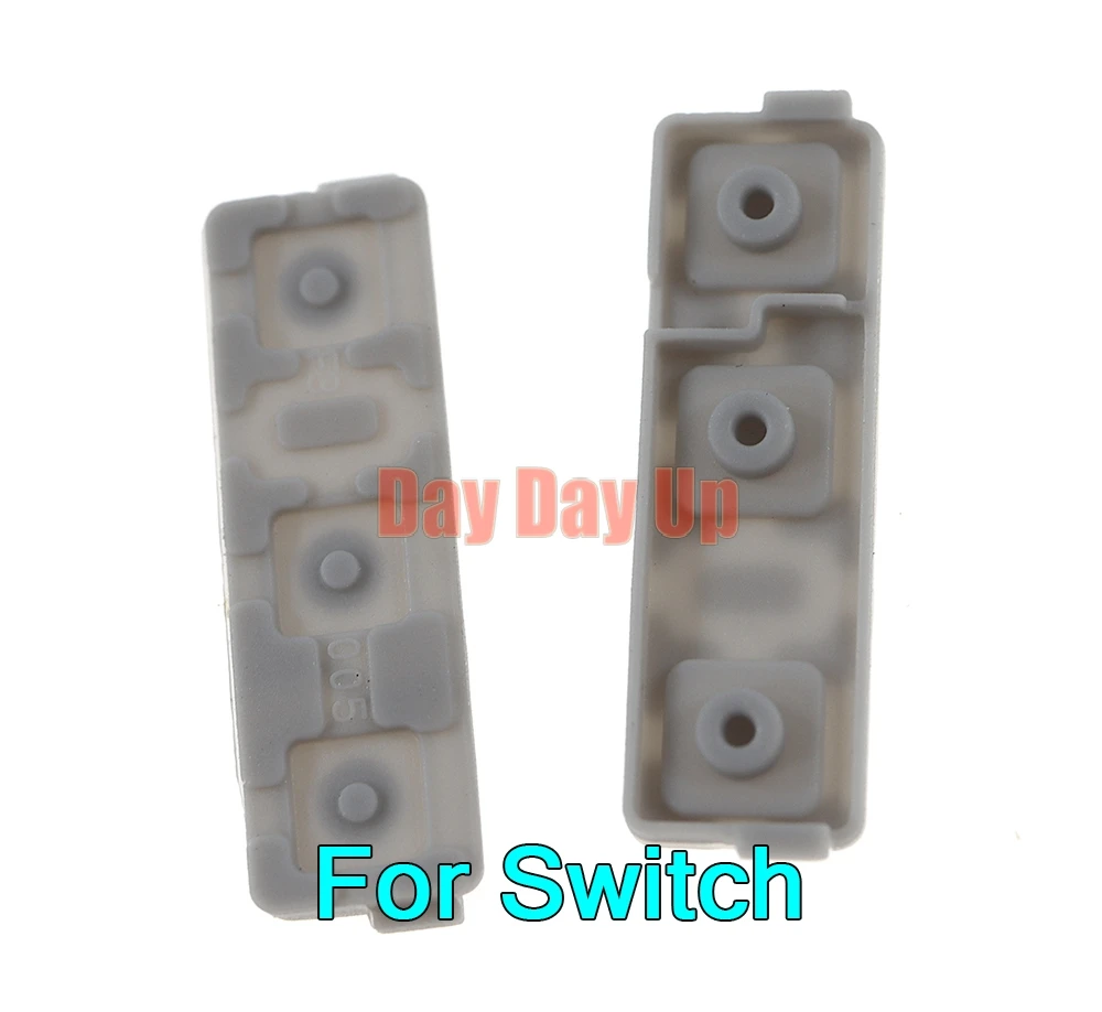 1 szt. Oryginalna Gumowa Podkładka Przewodząca Przyciski do Kontrolera Nintendo Switch OLED do Kontrolera NS OLED Silikonowa Naprawa Przycisków
