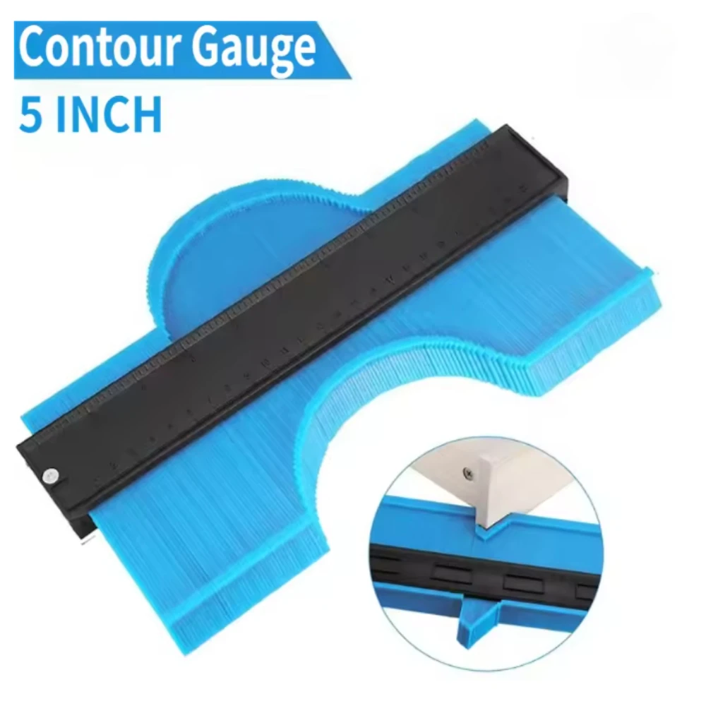 Дубликатор контурного калибра, керамическая плитка, шаблон для резки ковров, линейка для измерения угла профиля, контурный дубликатор, деревообрабатывающие инструменты