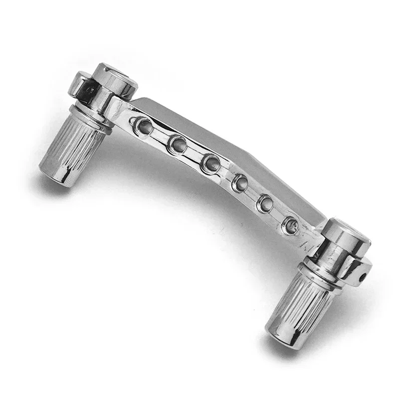 V Shape Guitar Stop Bar Tailpiece with Anchors and Studs Replacement Part Compatible with LP Style Guitar