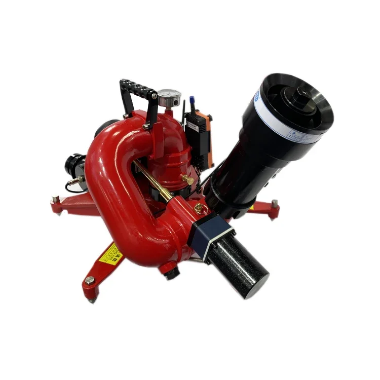 TaiLong Large Flow Electric Remote Control Fire  Fire Fighting Foam Water