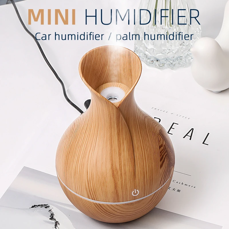 130ML Humidifier Essential Oil Diffuser Ultrasonic Sprayer Mist Maker Fogger Aromatherapy Diffuser Humididicator