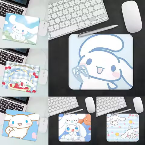 Cute Cinnamoroll Gaming Mouse Pad XS Small Mousepad For PC Gamer Desktop Decoration Office Mouse Mat Deskmat Rug