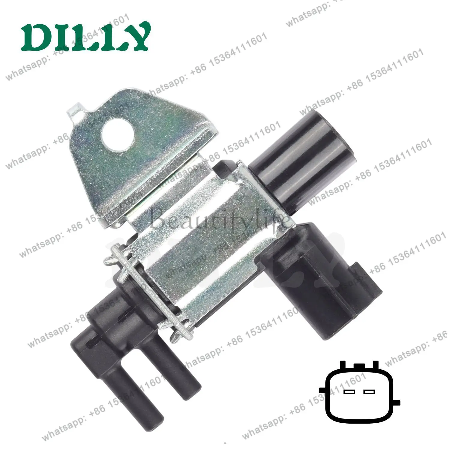 EGR vacuum solenoid valve K5T46673 DCFNI001 P1800 14955-8J100