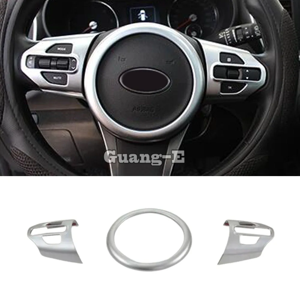 

Для Kia Sorento L 2015 2016 2017 2018 2019 Детектор Стайлинг Крышка АБС-пластик Рулевое колесо Внутренний комплект Накладка Лампа Рамка