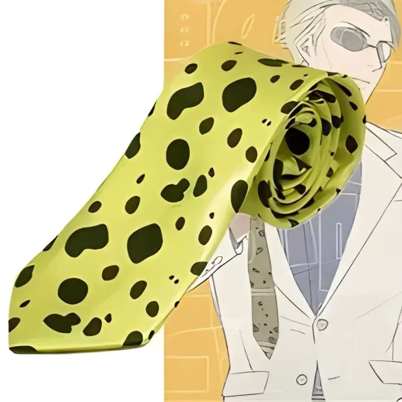 Anime Jujutsu Kaisen Nanami Kento Neck Tie Cosplay Costumes 7cm Width Neckties Accessoies For Prop Party Birthday Gift view 4