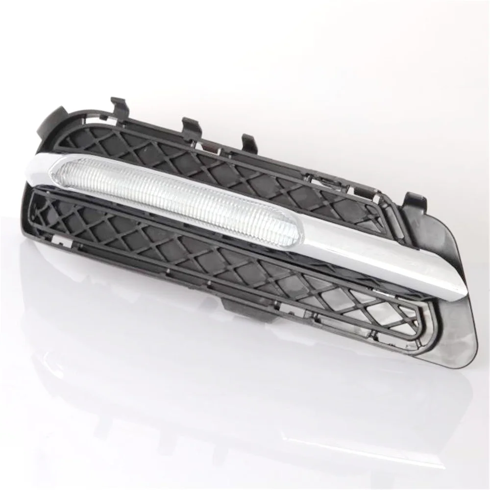 July King LED Daytime Running Lights compatible for Merceds-Benz W212 E-Class E250 E300 E350 2009-2013, 6000K Front Bumper DRL