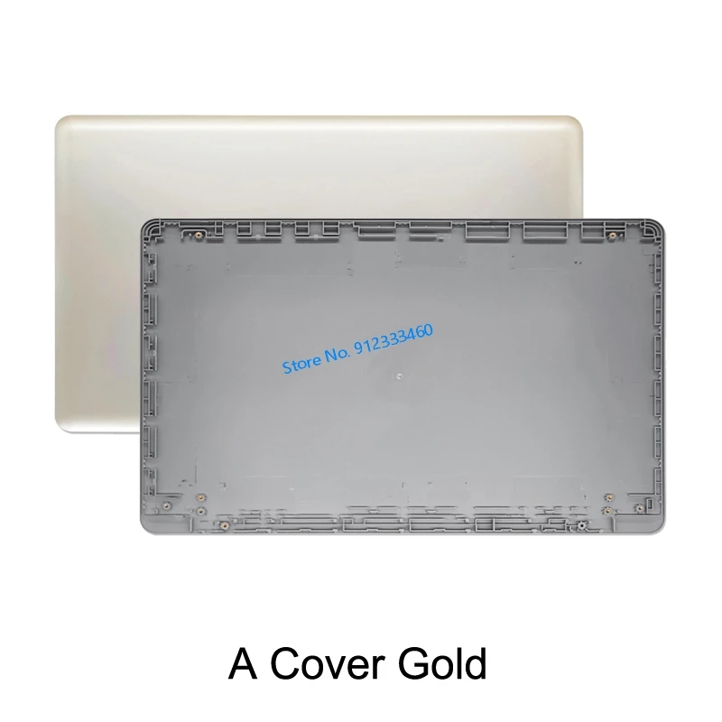  Rear Lid For Asus N580 N580V X580V N580VD NX580V Laptop Back Cover Hinge Cover Front Bezel Palmrest Upper Bottom Base Case Gold