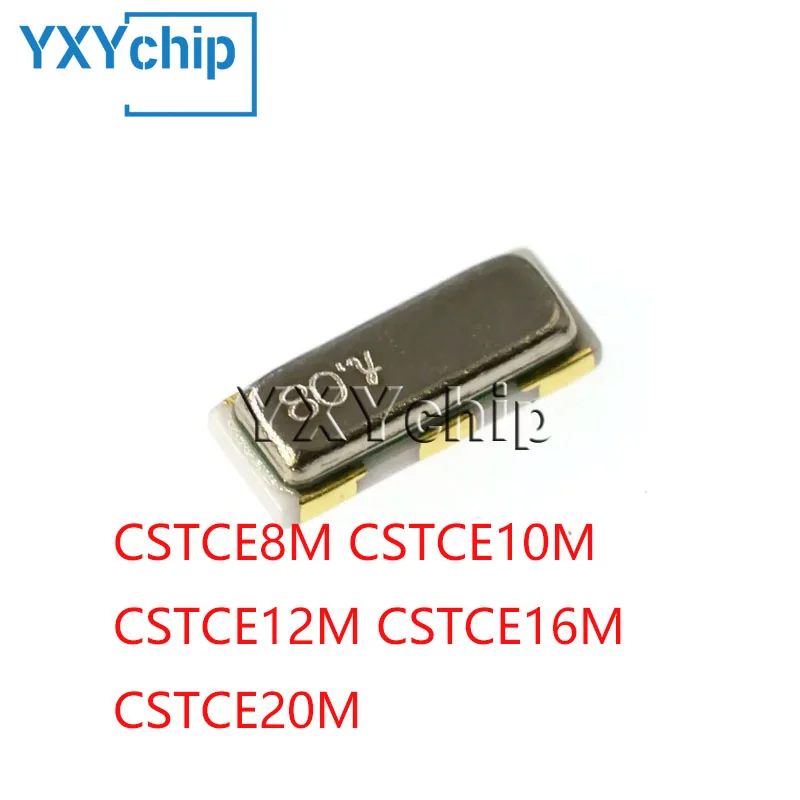 10pcs 3213 8mhz 10mhz 12mhz 16mhz 20mhz Smd Ceramic Resonators Cstce8m Cstce10m Cstce12m Cstce16m Cstce20m New Original