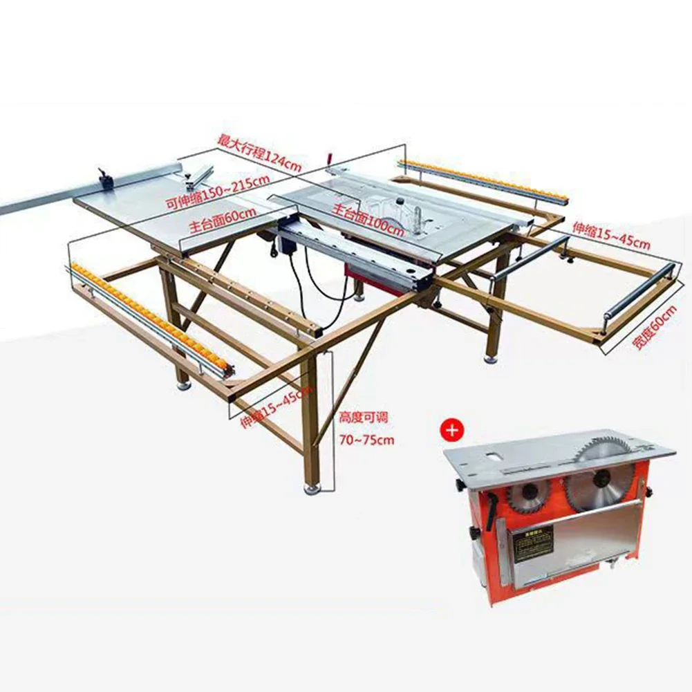 New Woodworking Benches Table Industrial Workbench Table Woodworking Sliding Table Saw