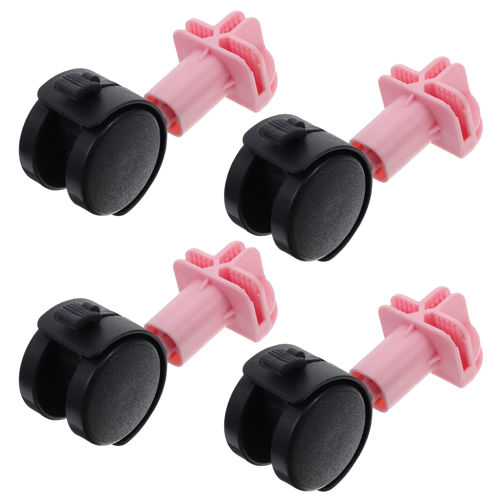 

4 Pcs Cat Cage Casters Mobility Wheels Pets Villa Easy Setup Replacement Furniture Rollers