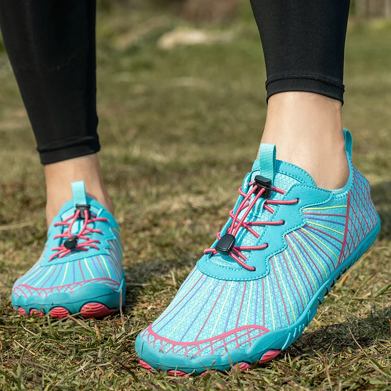 ผู้ชาย Barefoot Wide Toe รองเท้าเดิน Ultra Wide, Minimal Breathable, Zero Drop สบายกีฬารองเท้า
