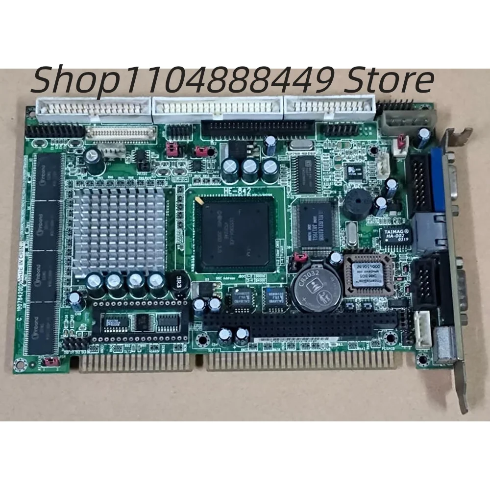 HE-842 industrial embedded single board computer , Half-size ISA-bus Embedded NS Geode CPU Card with Embedded CPU