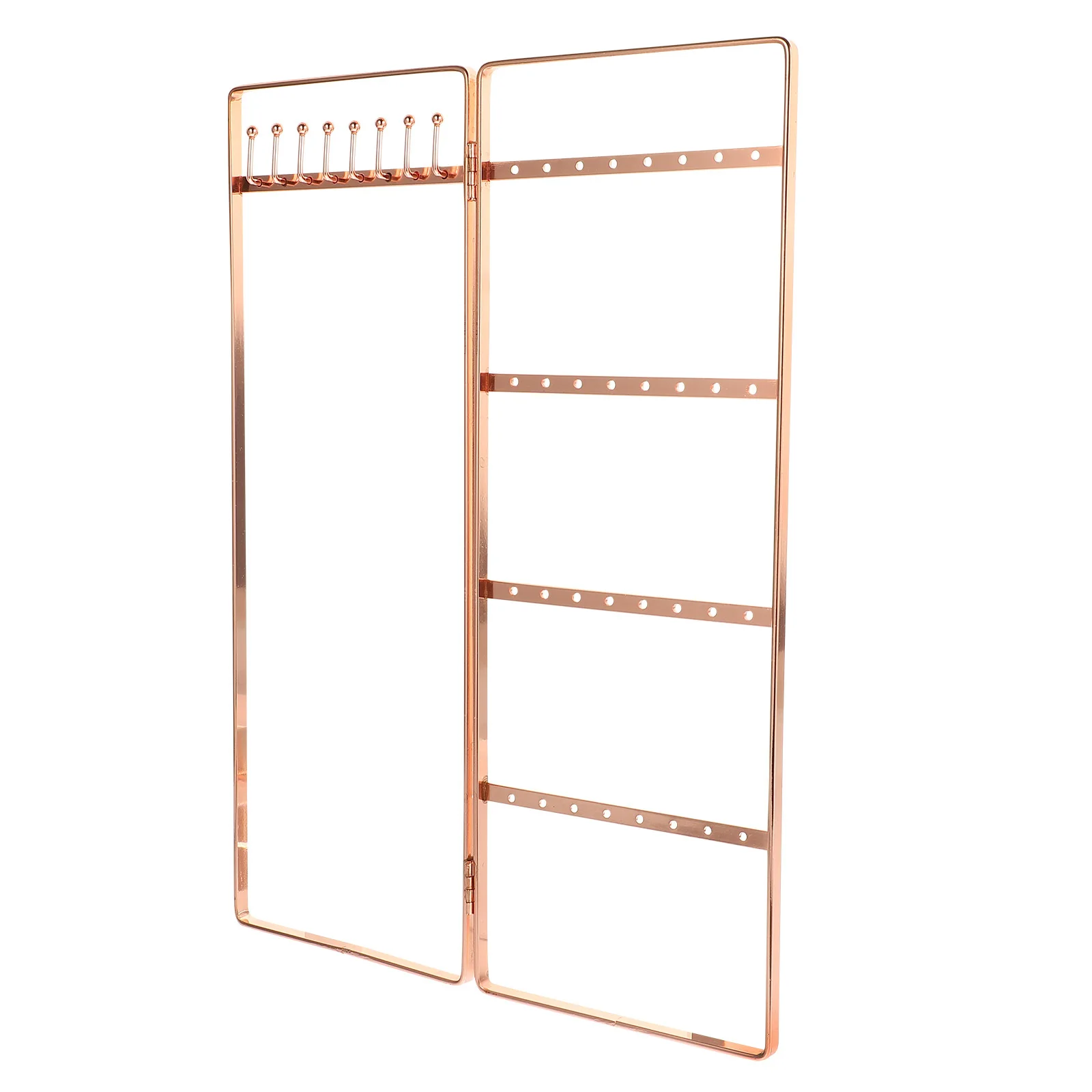 

Железная подставка для ювелирных изделий, многоцелевой настольный держатель для сережек, органайзер, устойчивая основа, стойка для ожерелья, органайзер для ювелирных изделий для дома