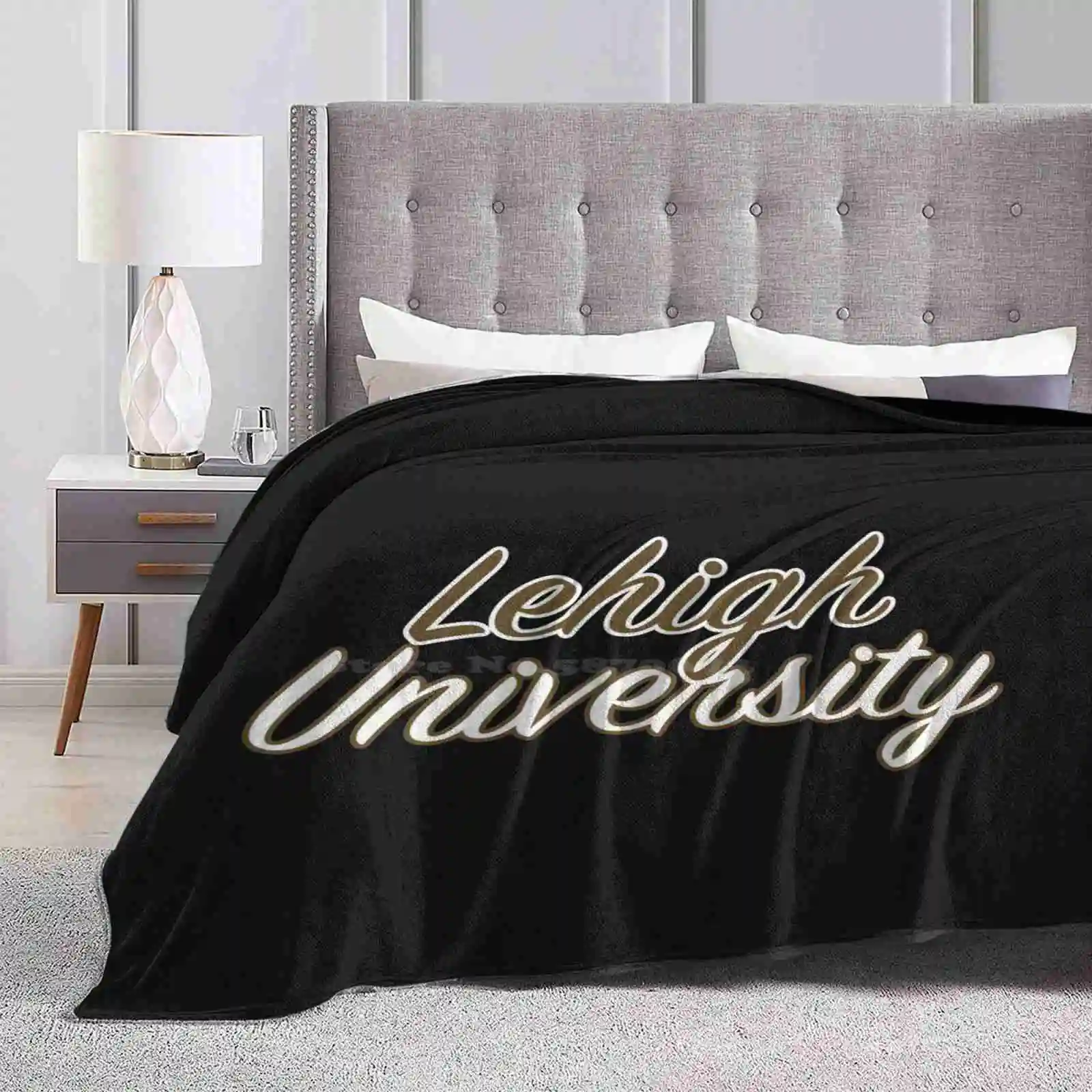 Lehigh University For Home Sofa Bed Camping Car Plane Travel Portable Blanket Bethlehem College Frat Trendy Pennsylvania Lehigh