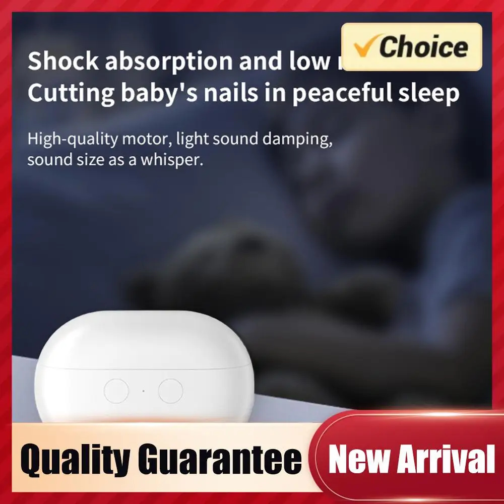 

Automatic Fingernail Cutter 2 In 1 Electric Nail Trimmer Type-C Charging Safety Nail Clipper for Children Adult Senior