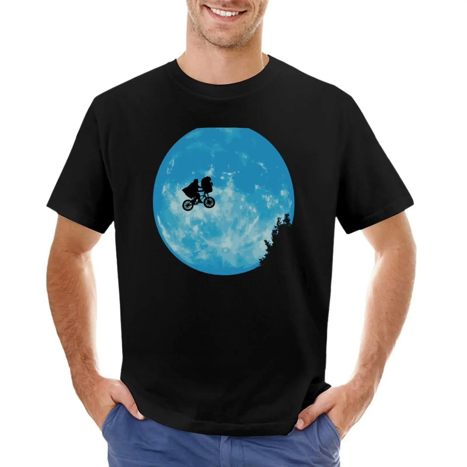 E.T. the Extra-Terrestrial T-Shirt custom t shirt boys whites men clothings