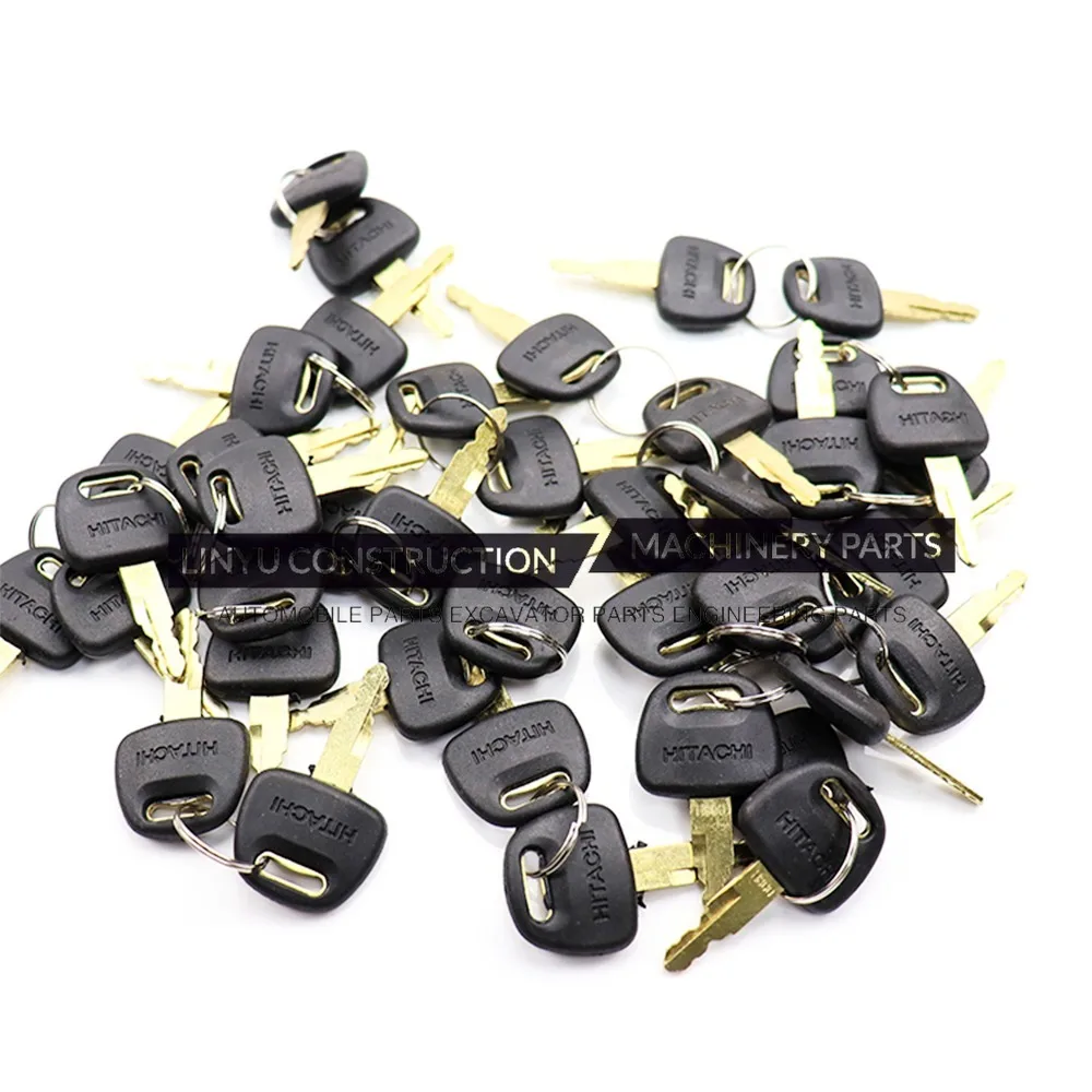 20PCS 4453488 Key H800 Pure Copper For Hitachi Hydraulic Excavator ZX200 ZX360 Hitachi Excavator Key