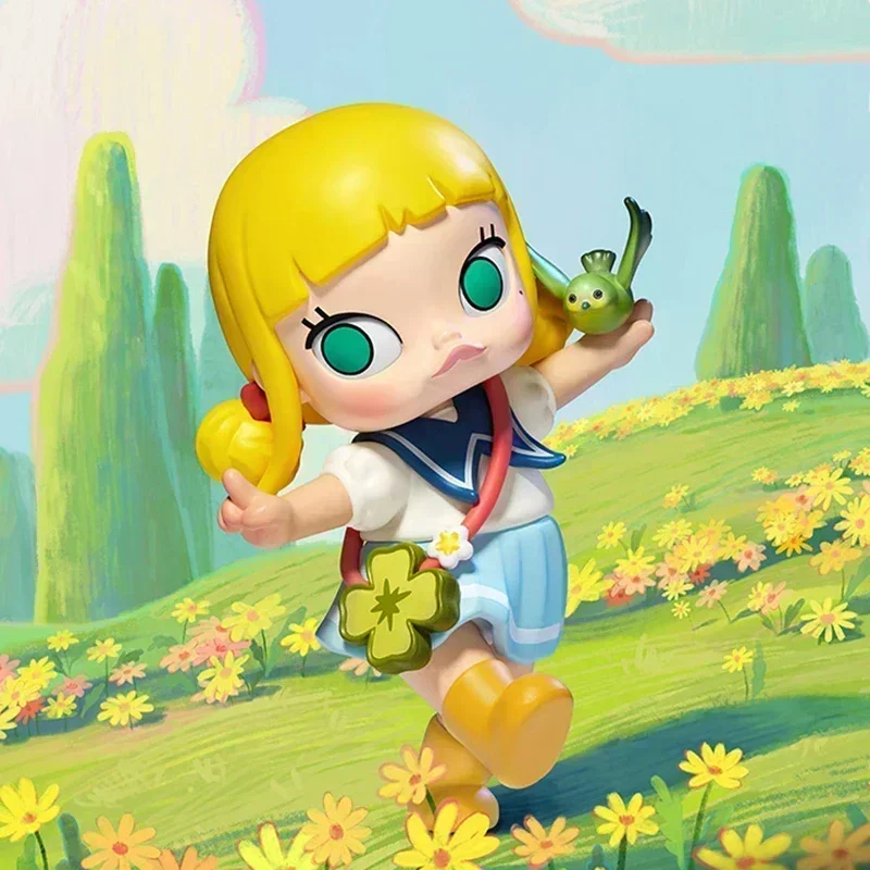 البوب مارت اليد في اليد سلسلة صندوق أعمى اللعب Kawaii أنيمي عمل الشكل مفاجأة صندوق غامض دمى الفتيات هدية