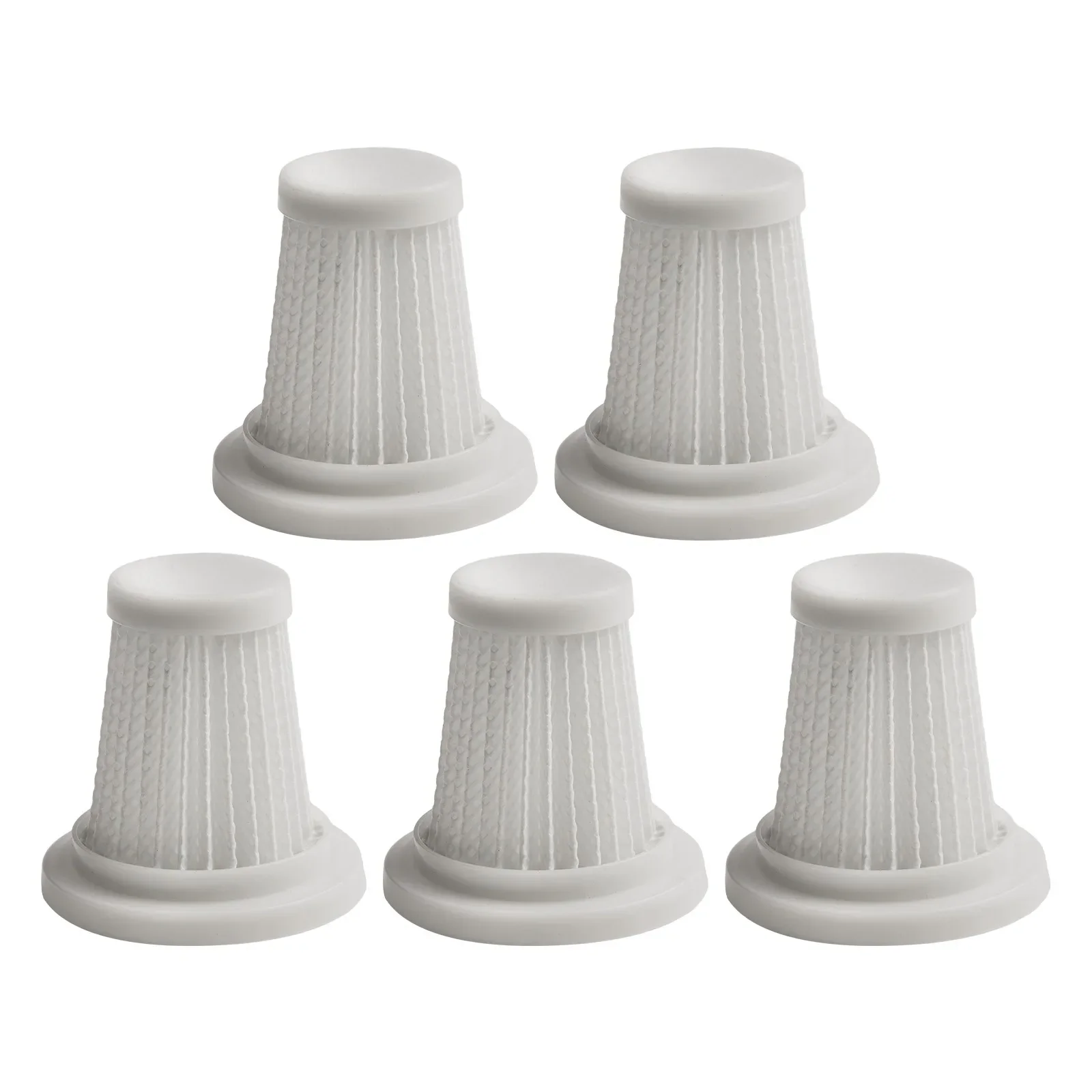 5PCS Replacement  Filter High Filtration Efficiency Effectively Capturing Dust Washable Reusable Car Vacuum Cleaner Accessories