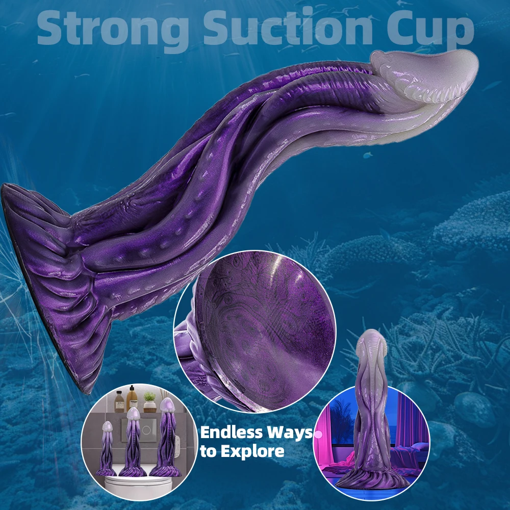 Monster Dildo Big Anal Plug Dildo Butt Plug Adult Sex Toy Anal Stimulation Soft Animal Penis For Female Anal Erotic Sexy Toy - Image 5