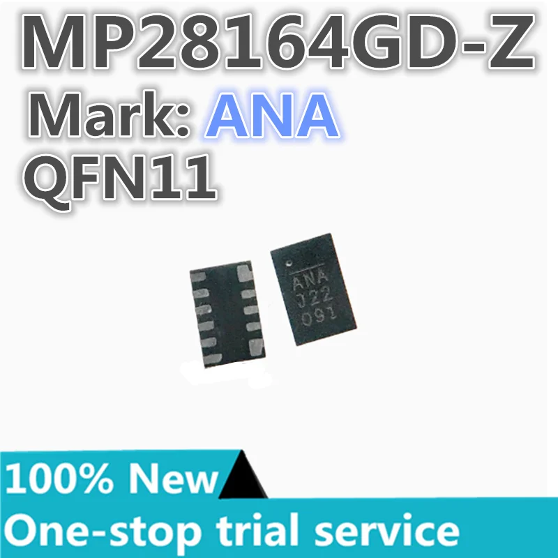 2-50PCS %New MP28164GD-Z MP28164GD Mark ANA switching regulator DC-DC chip package QFN11