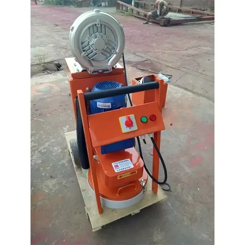 Dustless Floor Polishing Machine for Epoxy Cement Concrete Grinding and Buffing Heavy Duty Industrial Surface Preparation