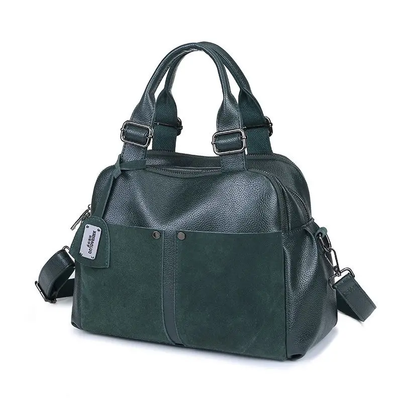 

2025 New Fashion Cow Genuine Leather Women Handbags Ladies Shoulder Bags Female Girl Famous Brand Luxury Crossbody Bags