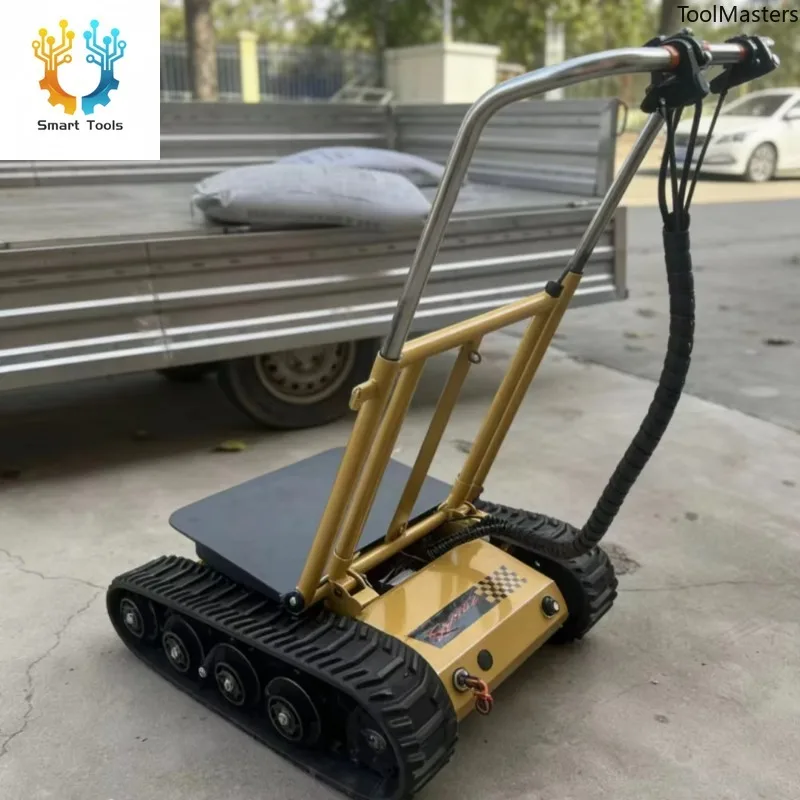 

【Hot Sale】Foldable Lithium Battery Platform Storage Shopping Transportation Device Household 300kg Electric Steel Crawler Stair