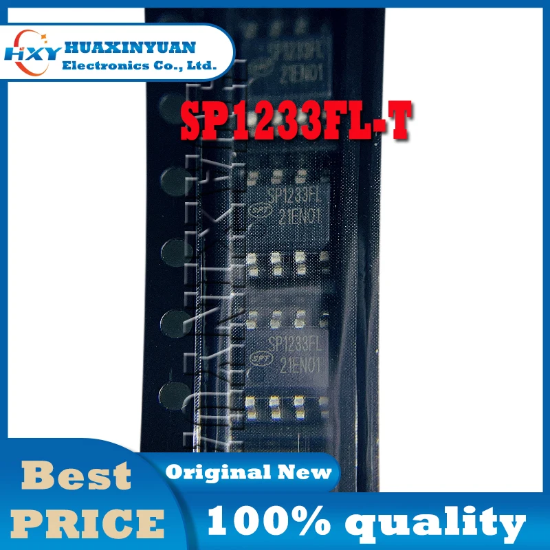 1PCS/LOT SP1233FL-T SP1233FL SP1233F SP1233 SP123 SP12 SP1 SP SOP8  New and Original Ic Chip In Stock IC