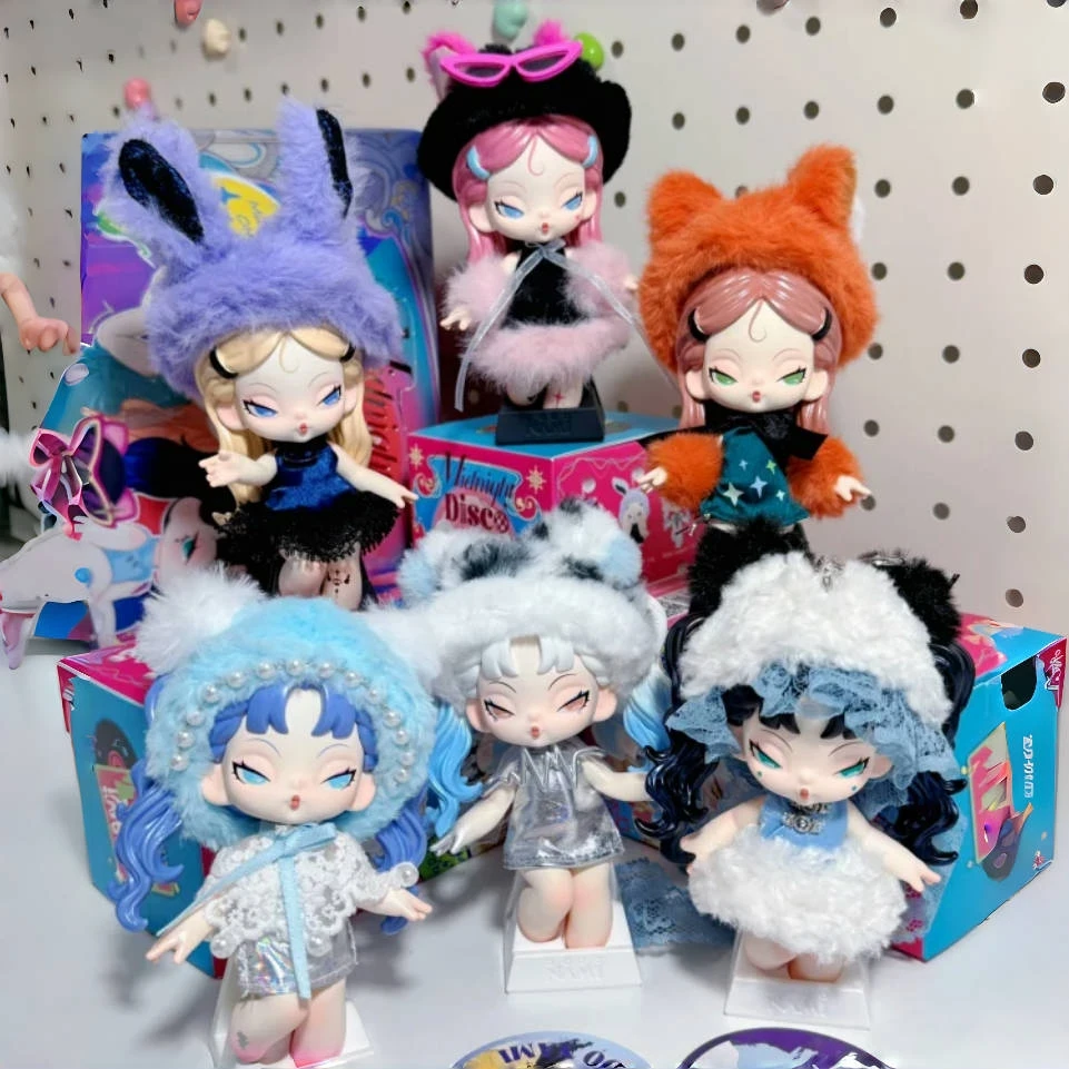 

Dodo Nami Midnight Disco Vinyl Face Blind Box Doll Collectible Ornaments Trendy Gift For Girls Scute Pendents Blind Box Toy