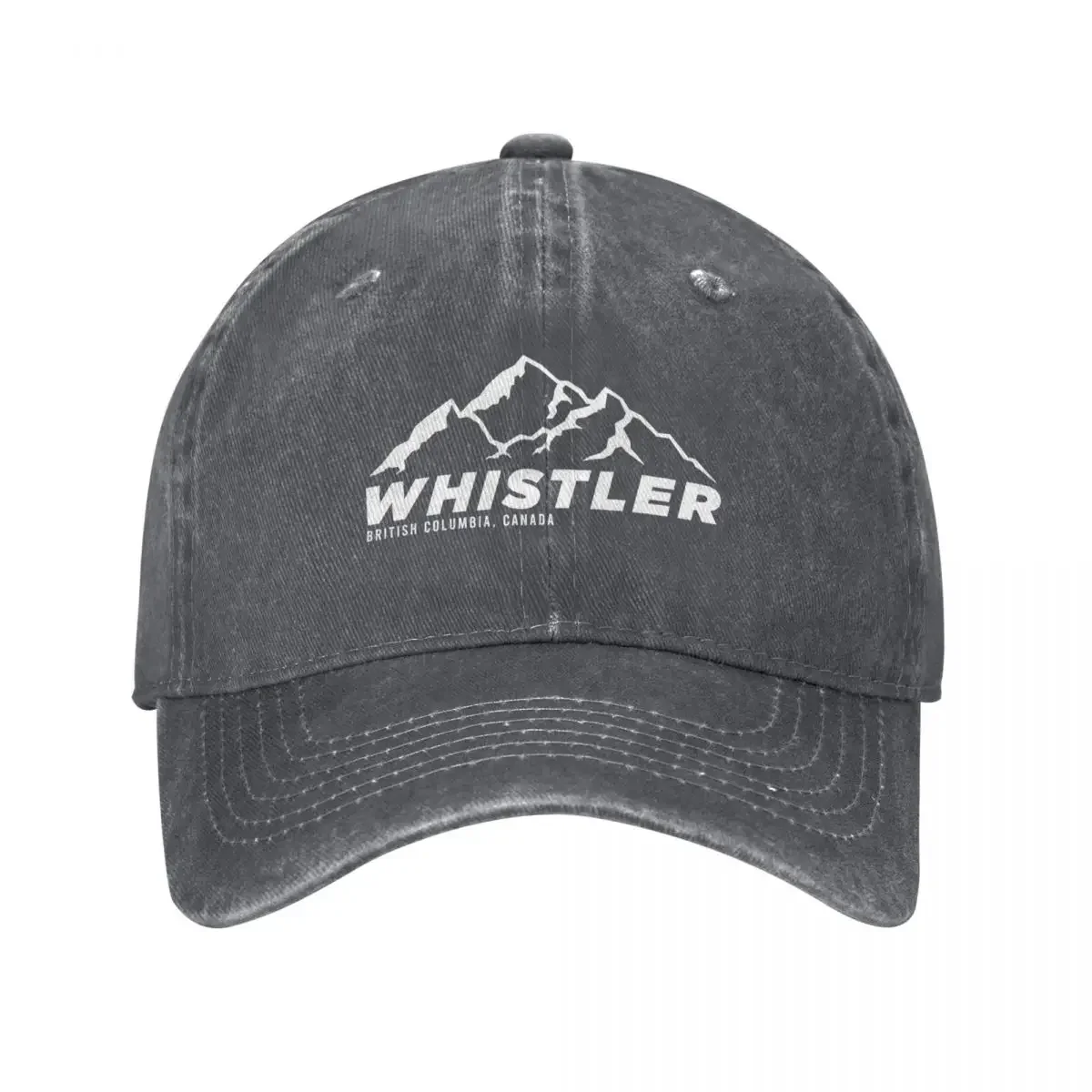 Ski Whistler B.C Канада Катание на лыжах и горных велосипедах Райская бейсболка Спортивная кепка Рыболовные кепки Мужские Мужские Женские