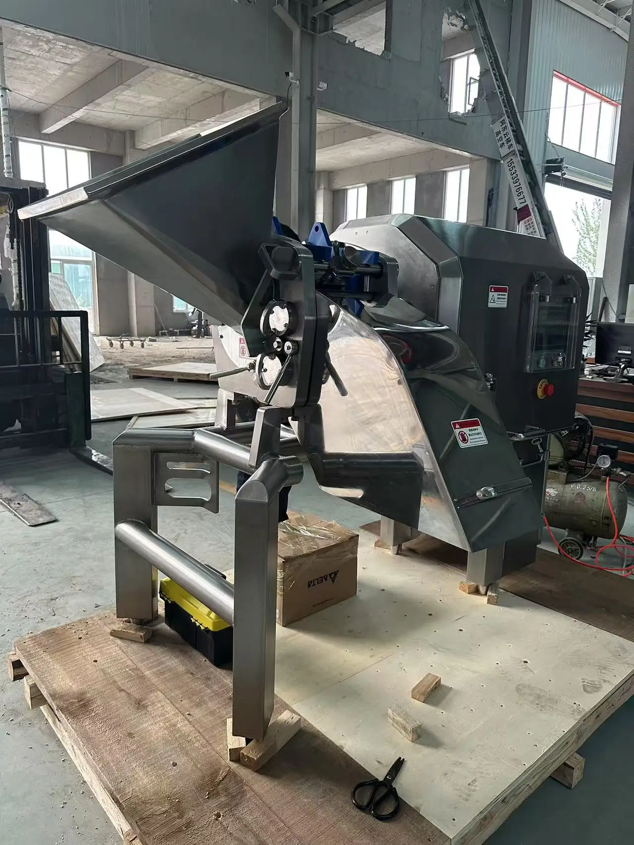 Машина для резки кубиков замороженного мяса, машина для резки кубиков, машина для измельчения мяса, машина для нарезки куриной грудки