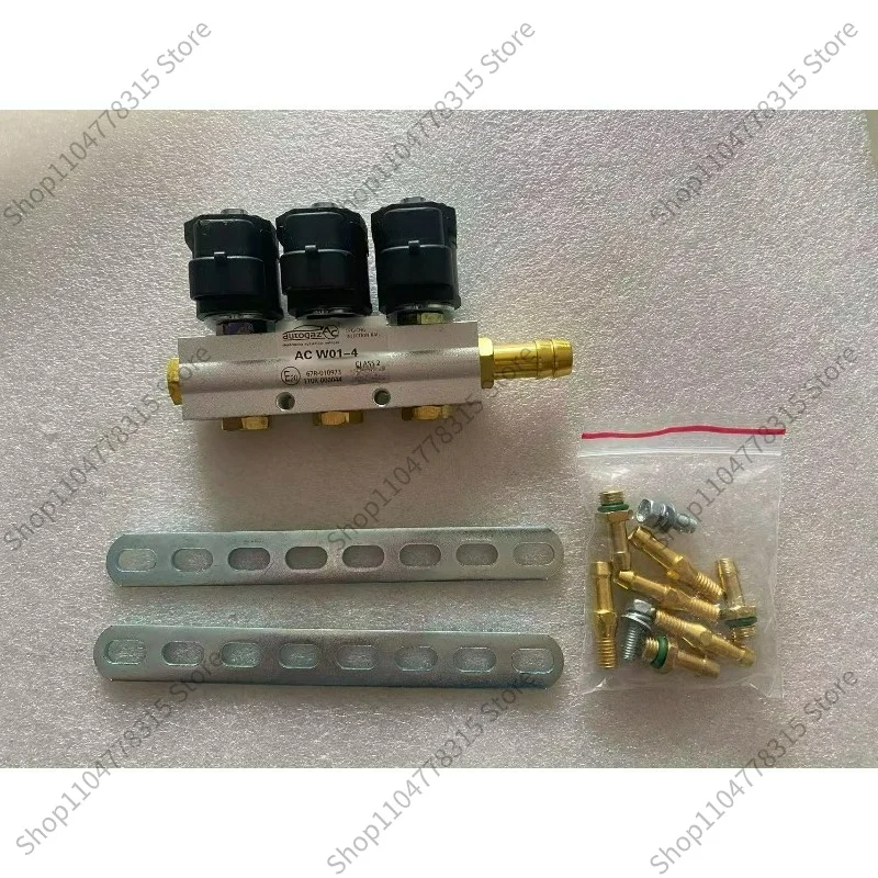 ac‑w01-3気筒ガスインジェクターレール-シーケンシャル直接噴射-cng-lpg用-電子制御ガス供給システム-スペアパーツ