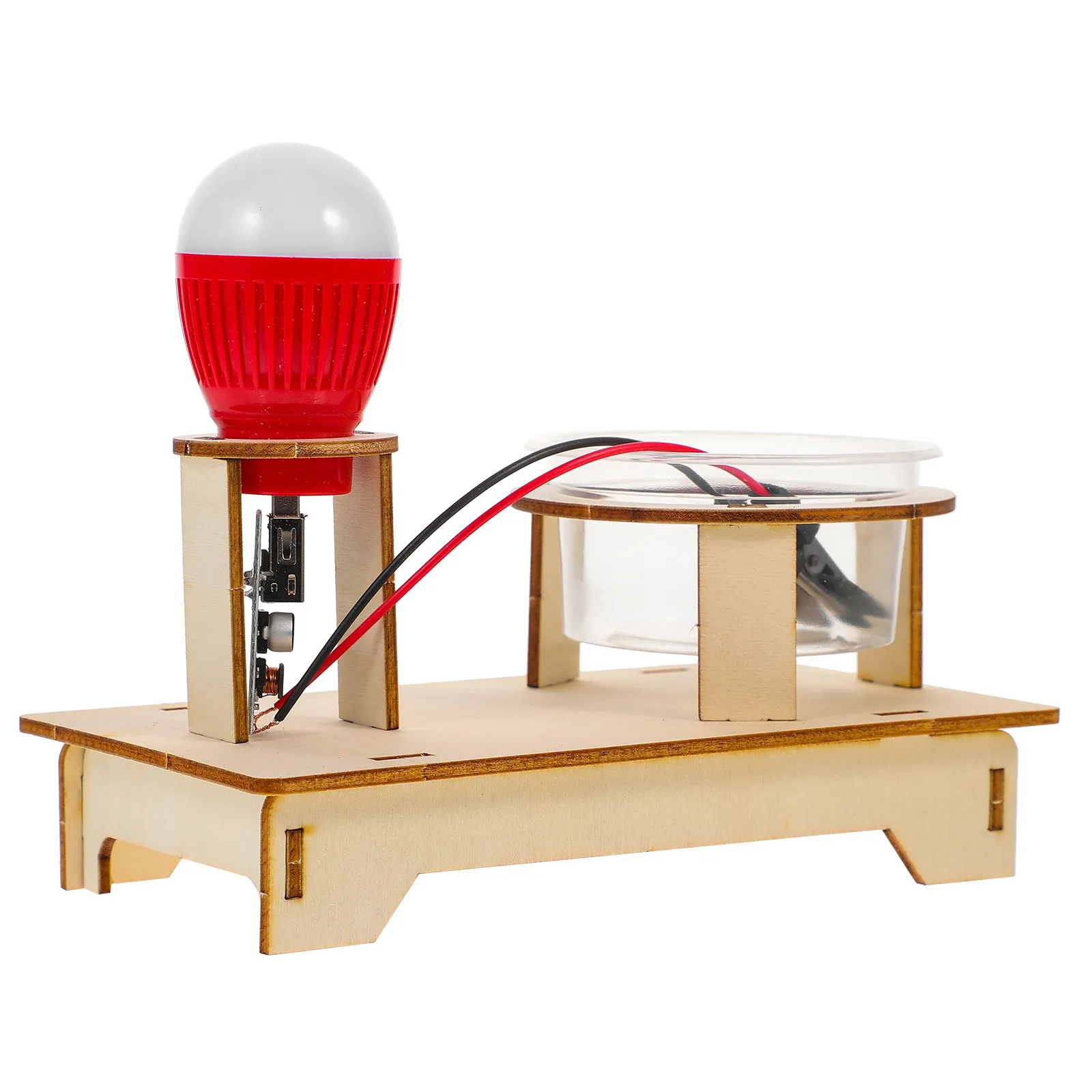 1Set Brine Conduction Electric Experiment Kit Physics Experiment Material DIY Science Technology Kit for School Science Lab