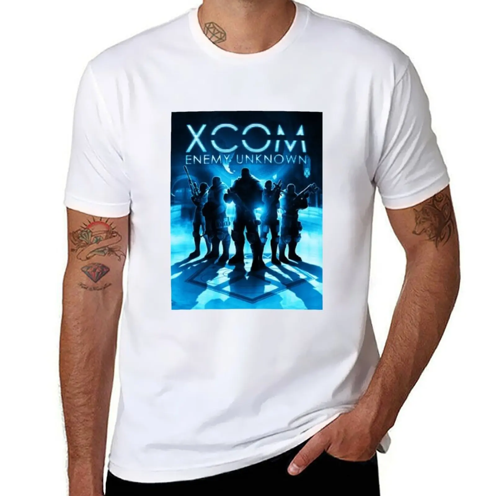 

xcom T-Shirt printed t shirts for man t shirts for man pack cotton T-Shirt