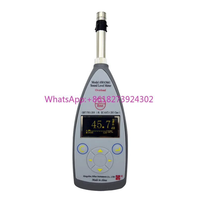 

Portable Noise Meter Sound Level Meter 5661-2 5661-3 Sound Level Meter