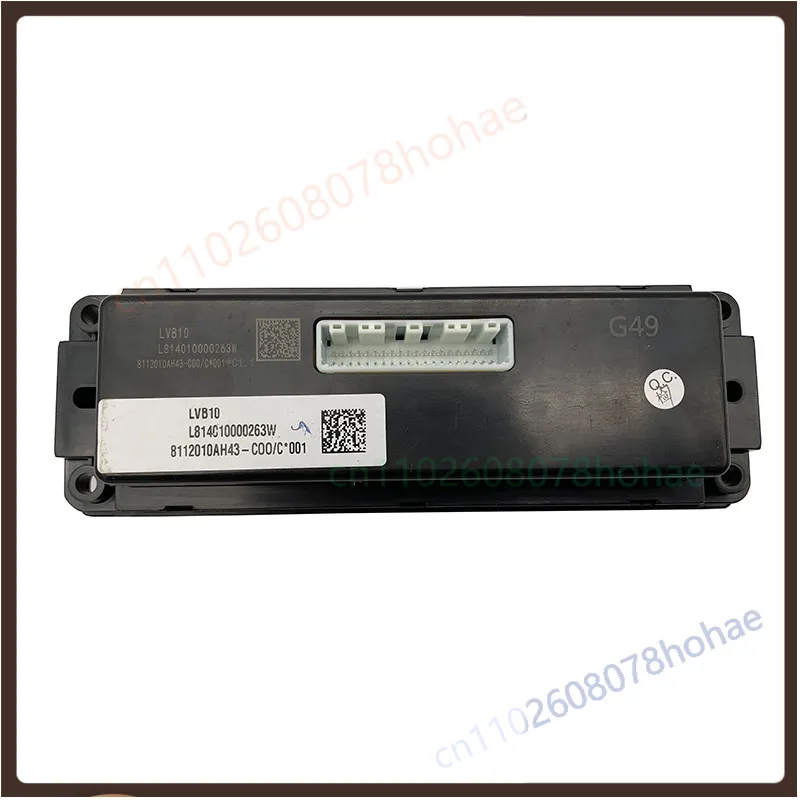 A/C Heater Control Panel 8112010AH43 CH43 DE For FAW J6P Heavy‑Duty Truck Cab Air Condition Knob Button Controller