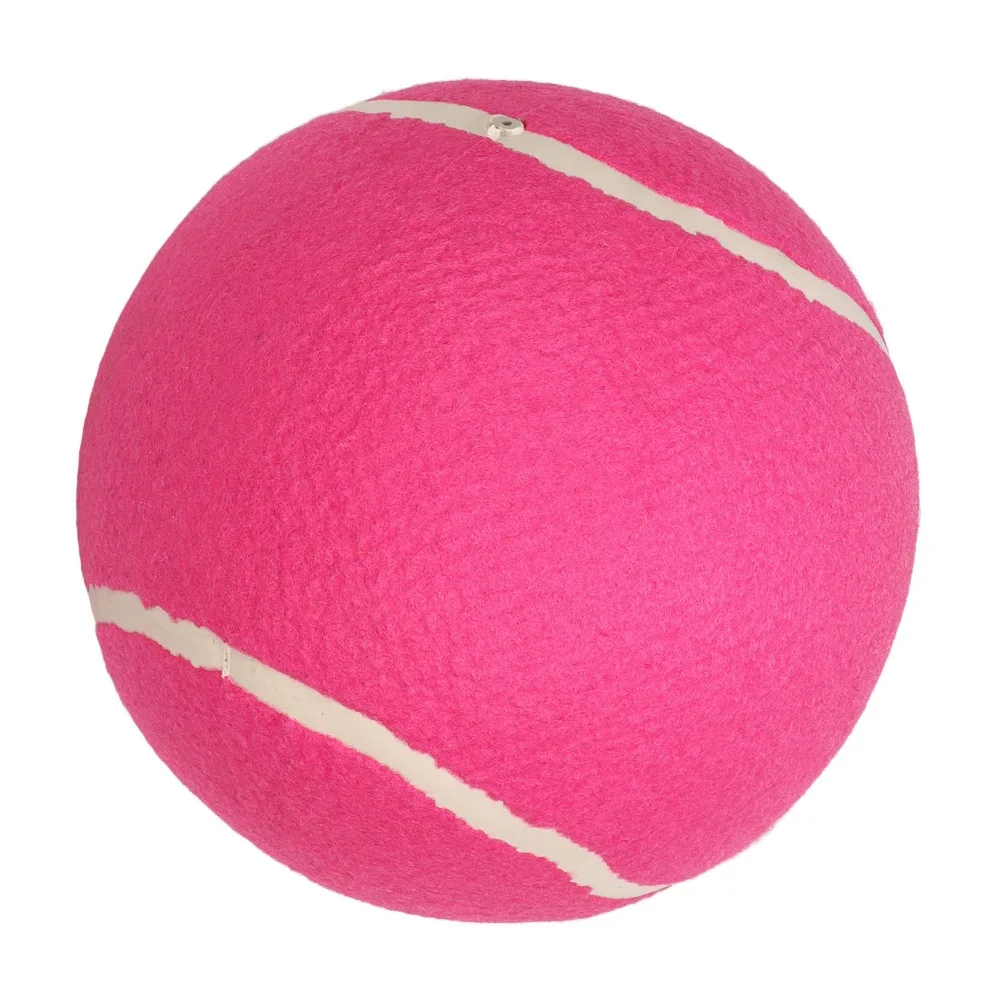 

Tennis 8.5 Inch Inflatable Tennis Ball Rubber Felt Giant Tennis Ball Red Blue Oversized Tennis Ball Outdoor